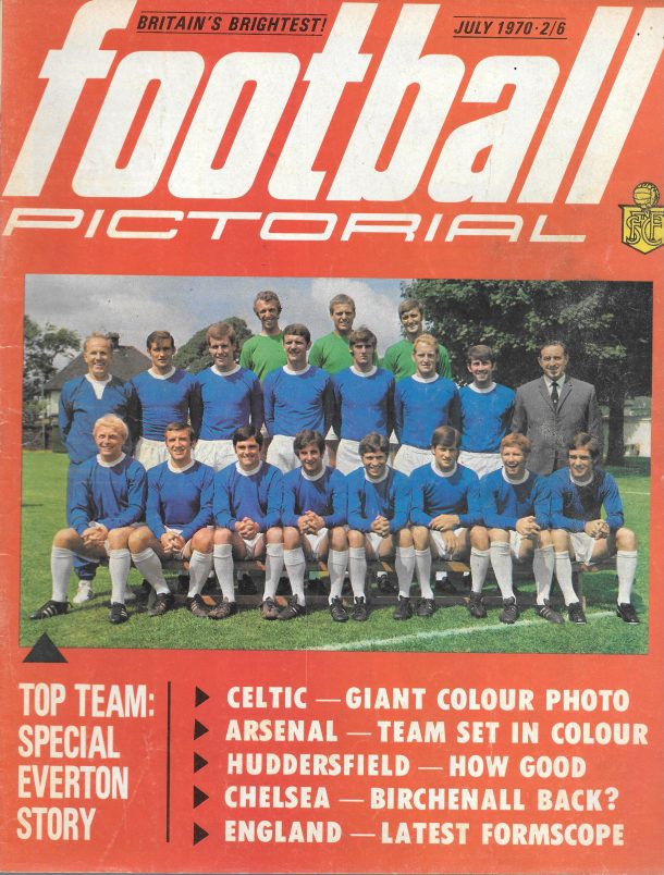 FOOTBALL PICTORIAL UK MAGAZINE JULY 1970 - Vintage Magazines