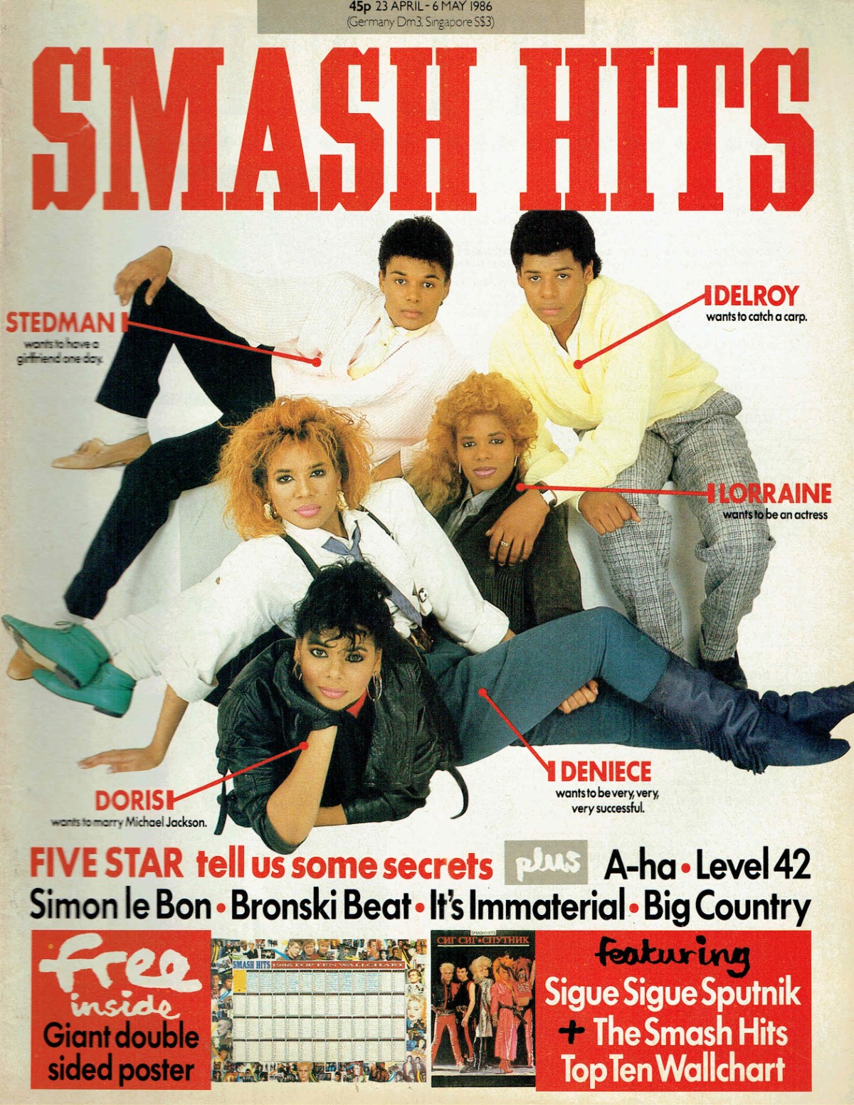 Smash Hits Archives - Vintage Magazines